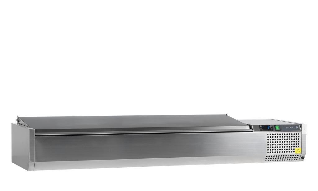 Vitrine réfrigérée GN1/3 VK38-180 S/S LID