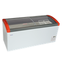 Congélateur coffre couvercles coullisantes Elcold Focus 171 RED