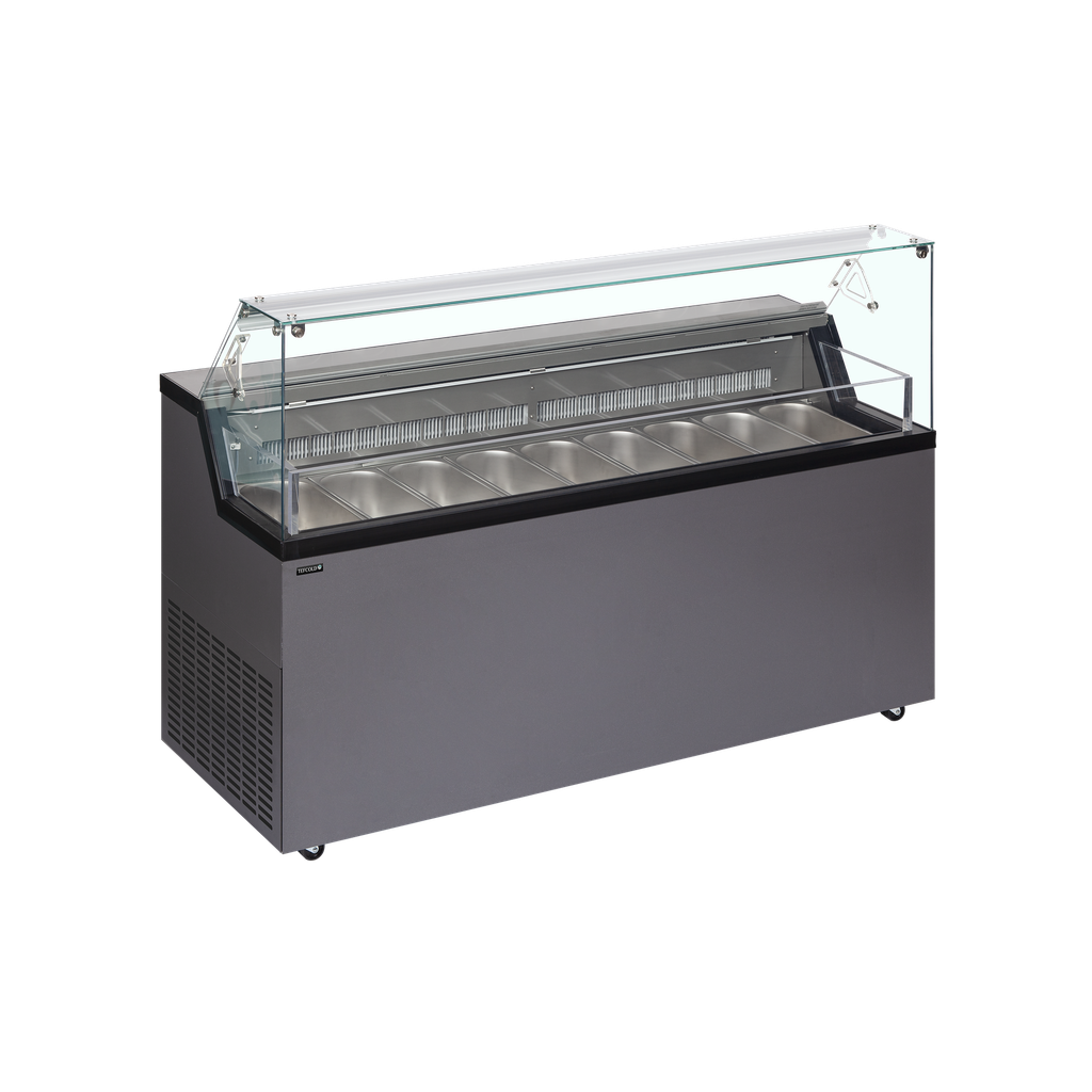 Vitrine pour glace en bac MIRABELLA 9