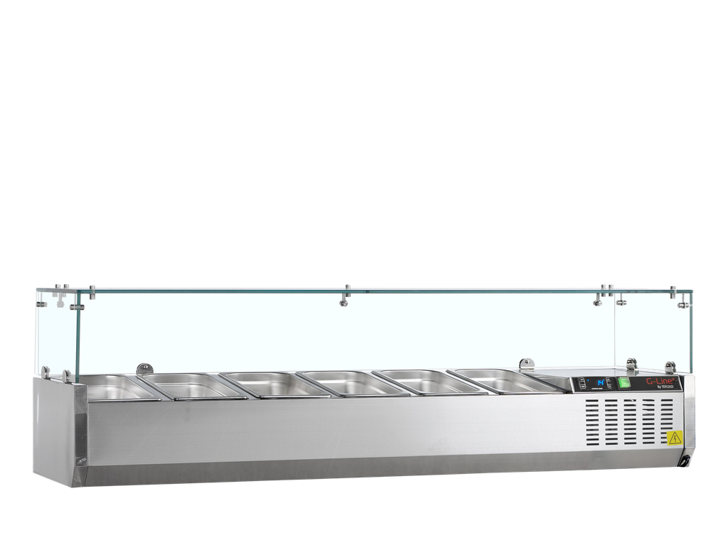 Vitrine réfrigérée GN1/4 GVC33-140