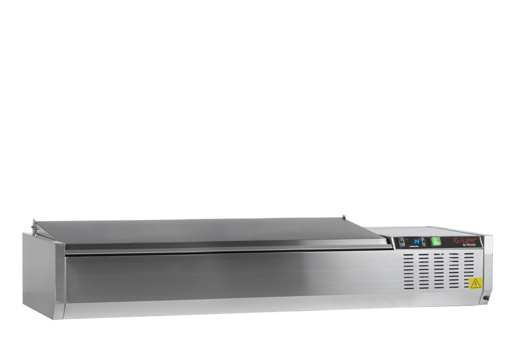 Vitrine réfrigérée GN1/4 GVC33-150 S/S