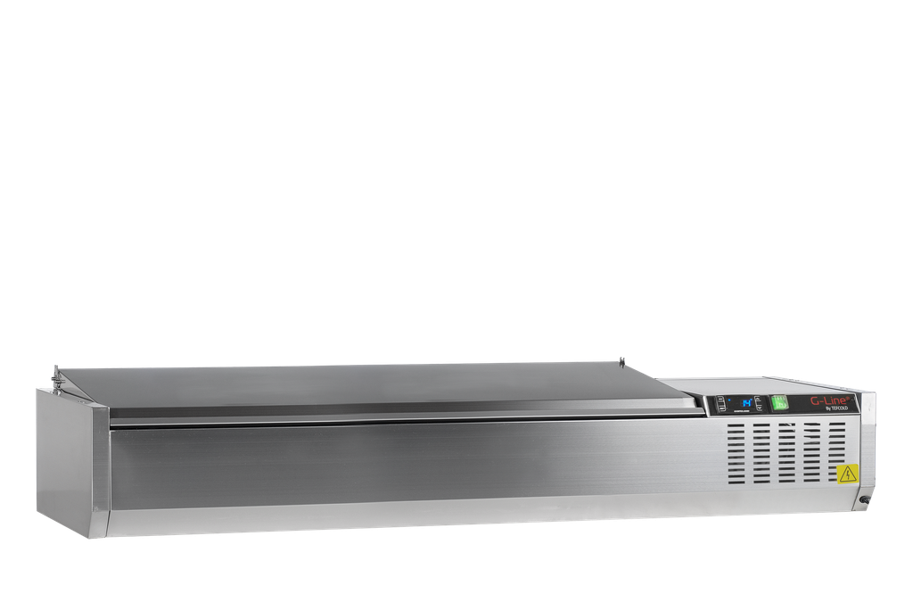 Vitrine réfrigérée GN1/3 GVC38-160 S/S