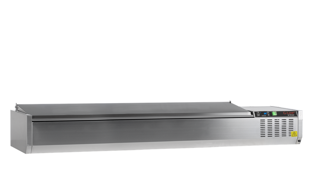Vitrine réfrigérée GN1/3 GVC38-200 S/S
