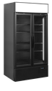 Vitrine réfrigérée noire FSC1000H BLACK