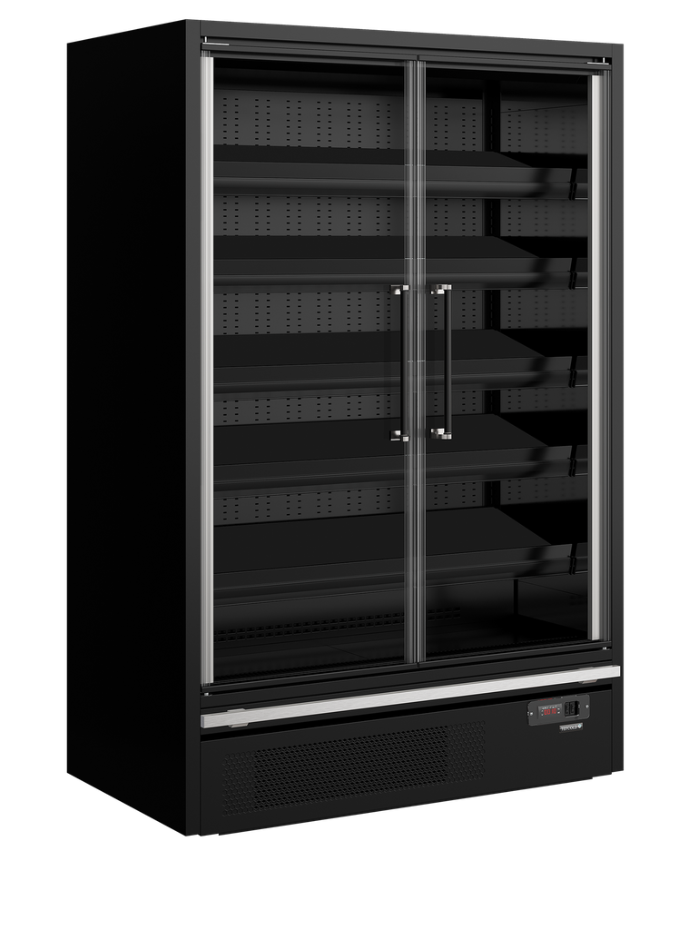 Vitrine réfrigérée pour supermarché Galaxy+ GP14FGD Black