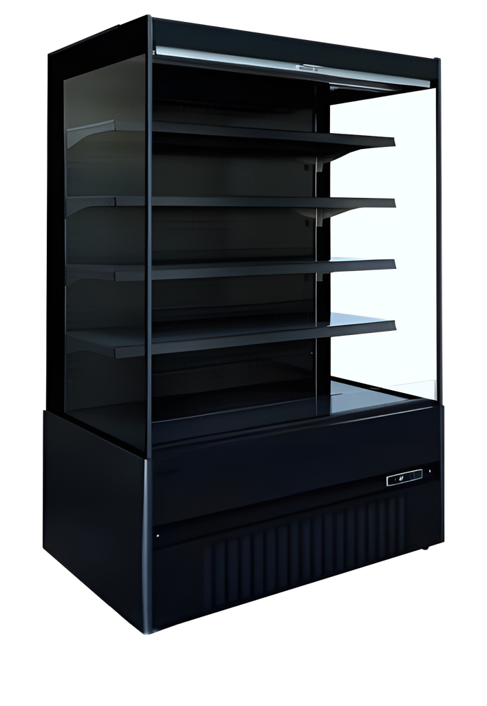 Vitrine réfrigérée libre service noir (CRON BK) MCB90