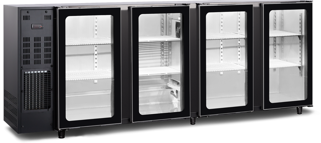 Desserte de bar  portes vitrées TBC4G 267B