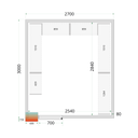 CRPF2730 Shelf Rack System Kit