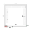CRNF3030 Shelf Rack System Kit