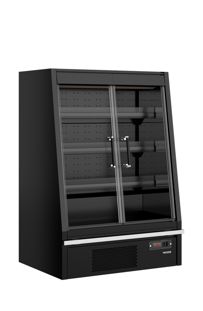 Vitrine réfrigérée pour supermarché Galaxy+ GPL10FGD Black