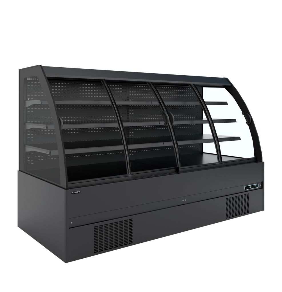 Réfrigérateur mural bas avec portes coulissantes MC+B250S Low LED