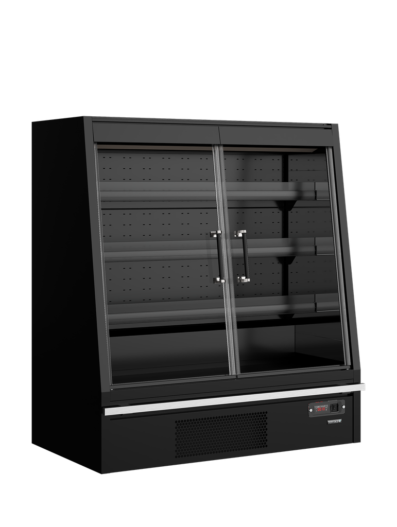 Vitrine réfrigérée pour supermarché Galaxy+ GPL14FGD Black