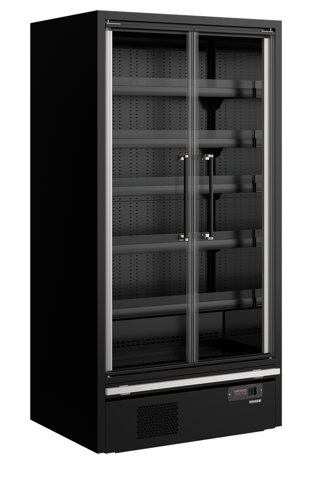 Vitrine réfrigérée pour supermarché Galaxy+ GP10FGD Maxi Black