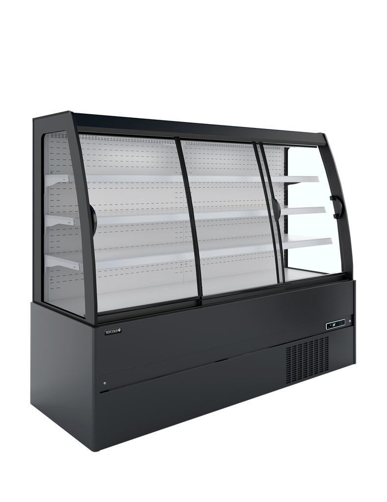 Réfrigérateur mural bas avec portes coulissantes MCWB200S Low LED