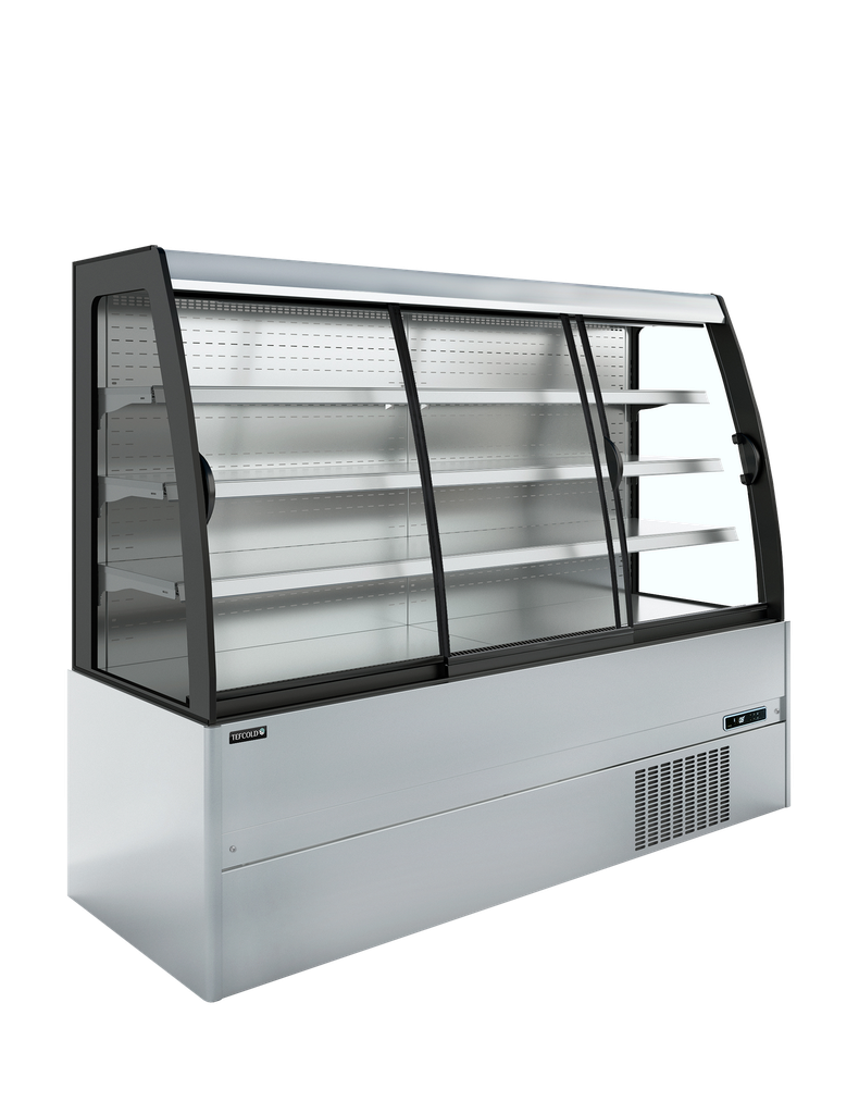 Réfrigérateur mural bas avec portes coulissantes MCX200S Low LED