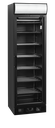 Armoire de congelation porte vitrée UFSC371GCP Black