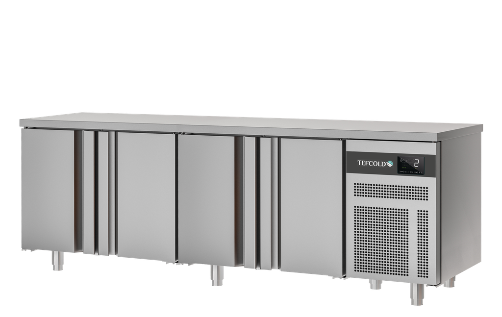 Table réfrigérée 4portes GN1/1 EURO GN4