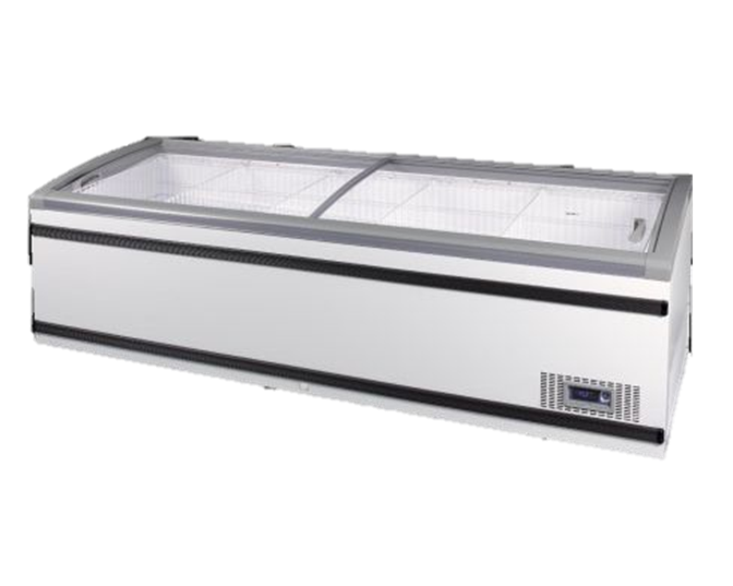 Gondole surgelés couvercles coull. vitrées NEWLINZ170