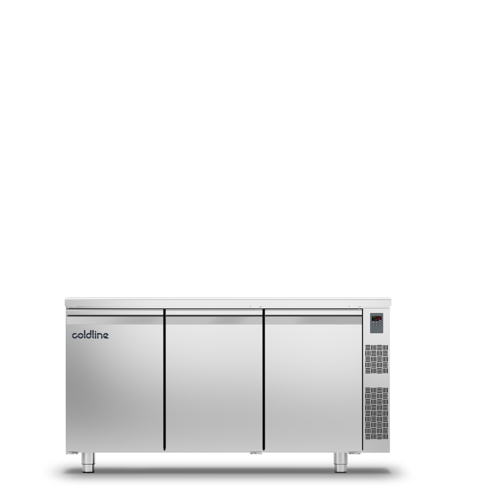 Congélateur de comptoir 3 portes GN1/1 - sans groupe MASTER 3P/SG