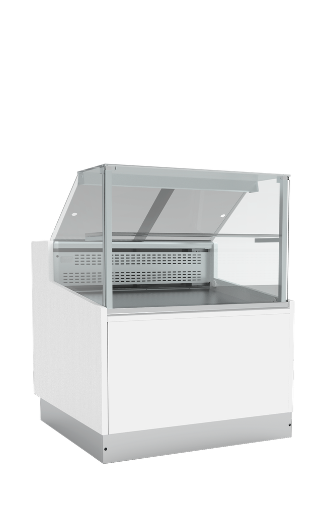 Comptoir réfrigéré statique blanc BRABANT 100