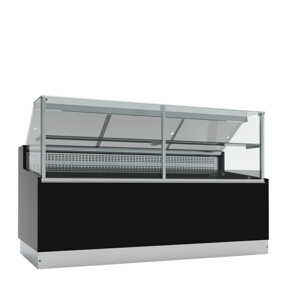 Comptoir réfrigéré statique noir BRABANT 200B