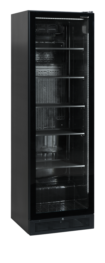 Vitrine réfrigérée noire SCU1425 FRAMELESS