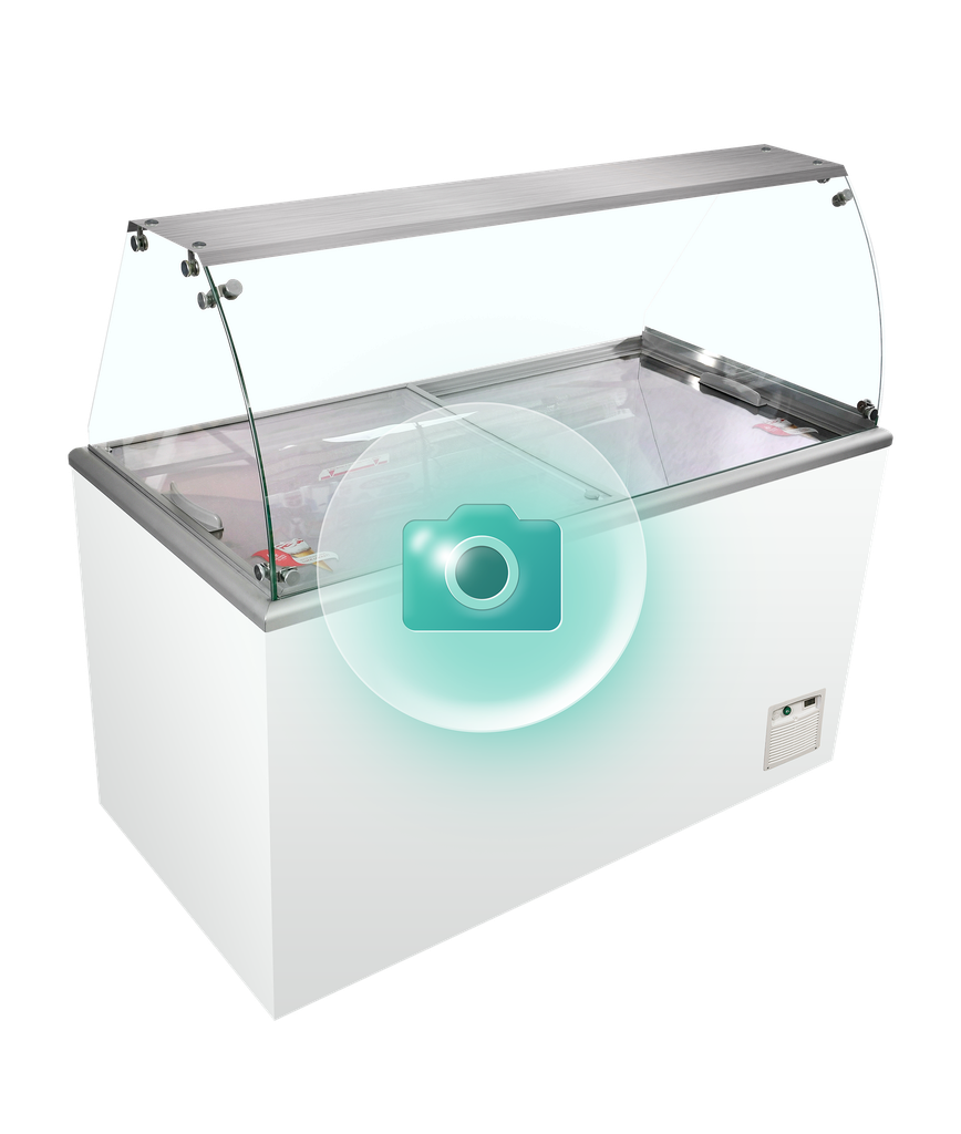 Congélateur de crème glacée IDA400-W1+