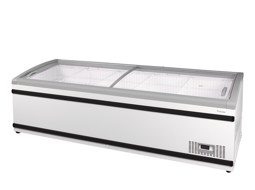 Gondole surgelés couvercles coull. vitrées NEWLINZ250