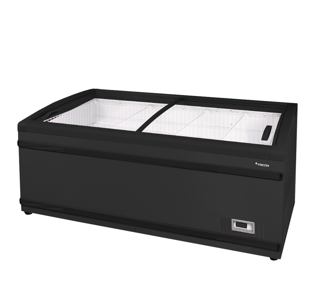 Gondole surgelés couvercles coull. vitrées NEWLINZ170B