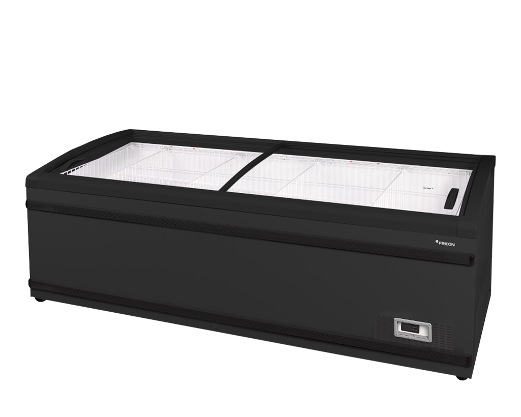 Gondole surgelés couvercles coull. vitrées NEWLINZ220B