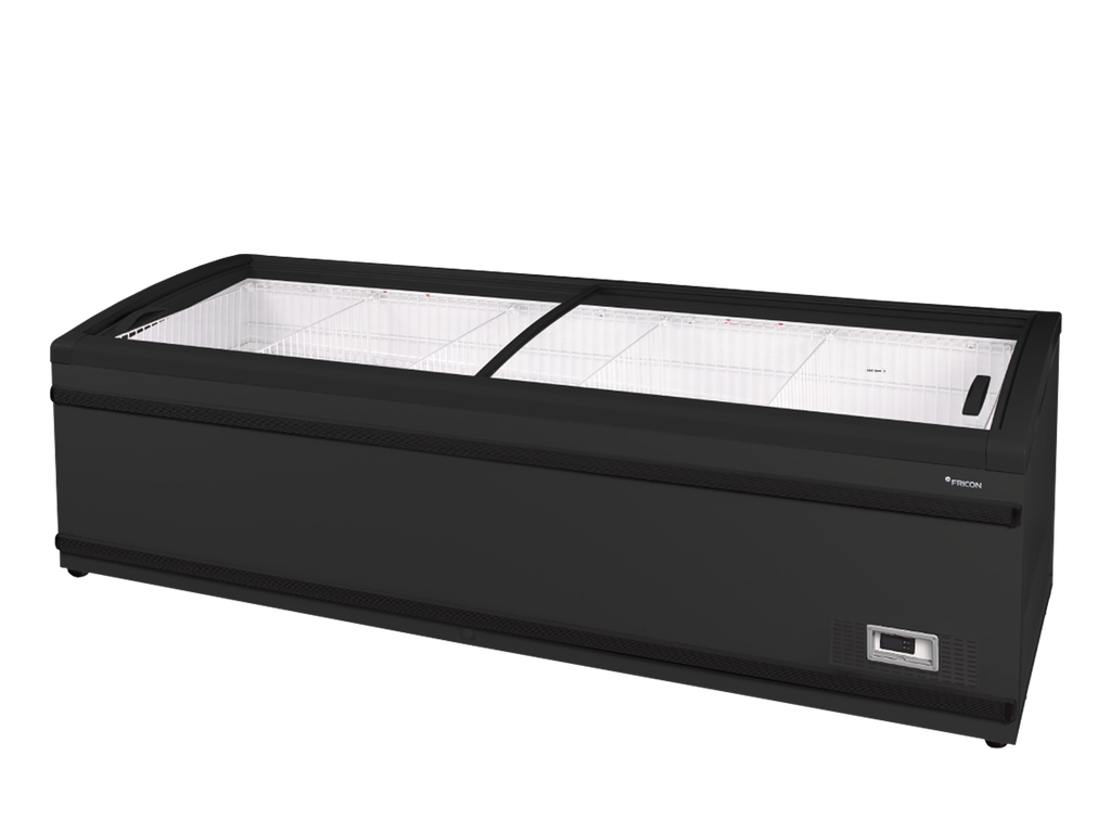 Gondole surgelés couvercles coull. vitrées NEWLINZ250B