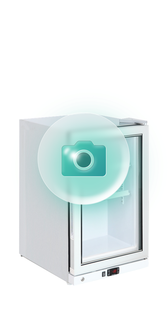 Congélateur table top UDB-F500V-BW1