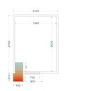 Chambre froide (Complet avec monobloc) CRPF2127