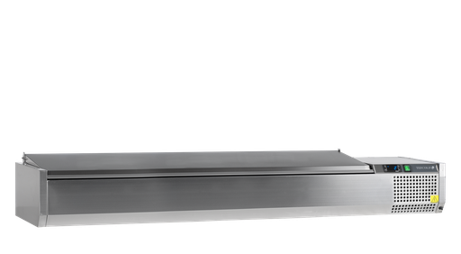 Vitrine réfrigérée GN1/4 VK33-200 S/S LID