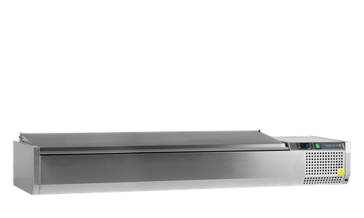 Vitrine réfrigérée GN1/3 VK38-180 S/S LID