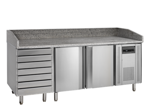 Table à pizza avec module pour garniture PT1310 + VK38-200