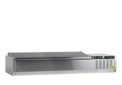 Vitrine réfrigérée GN1/4 GVC33-140 S/S