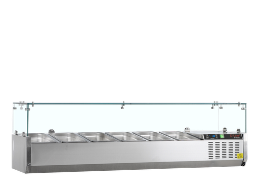 Vitrine réfrigérée GN1/4 GVC33-140