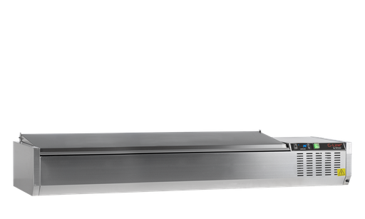 Vitrine réfrigérée GN1/4 GVC33-180 S/S