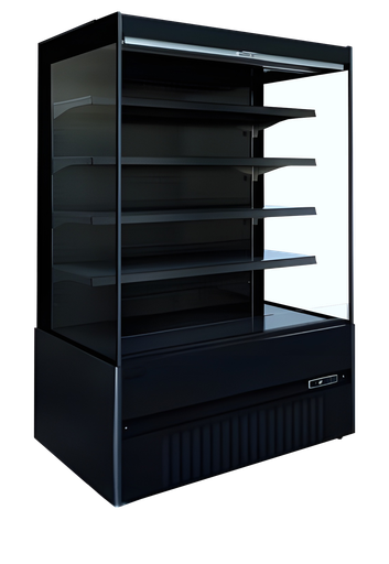 Vitrine réfrigérée libre service noir (CRON BK) MCB130