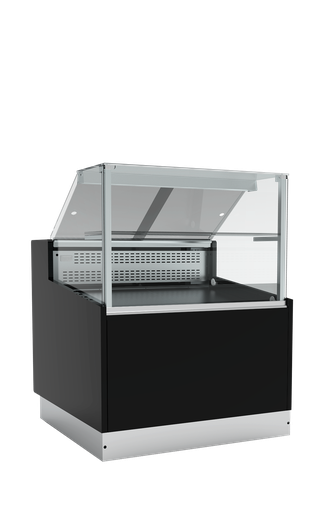 Comptoir réfrigéré statique noir BRABANT 100B